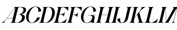 Gondgir Italic Font UPPERCASE