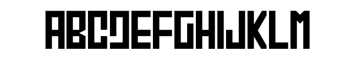 Gondhent Font UPPERCASE