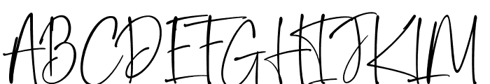 GonestoneSignature Font UPPERCASE