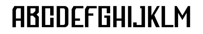 Gonexz Font UPPERCASE