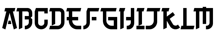 GongXiFaCai Font UPPERCASE