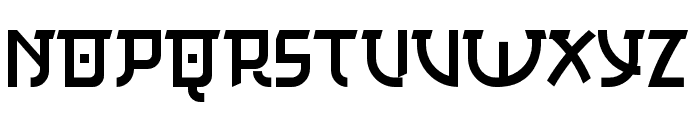 GongXiFaCai Font UPPERCASE