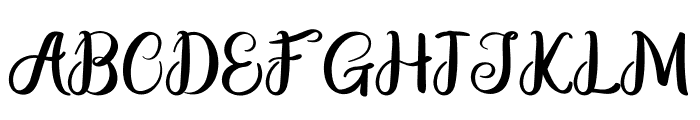 Gongbar Font UPPERCASE