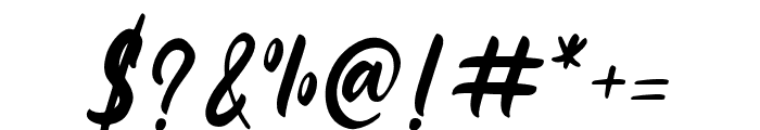 Gontela-Regular Font OTHER CHARS