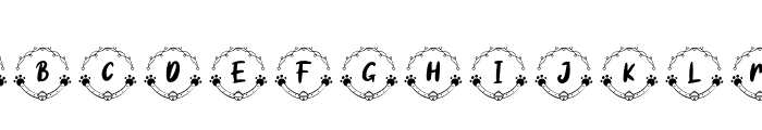 Good Boy Monogram Regular Font LOWERCASE