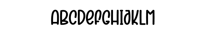 Good Evening Font UPPERCASE