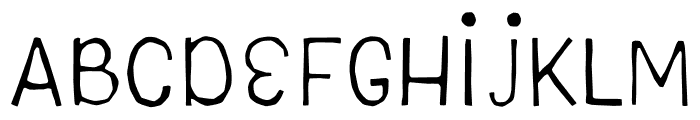 Good Friend Layer One Font UPPERCASE