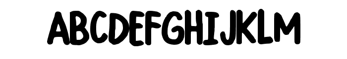 Good Kid Comic Regular Font UPPERCASE