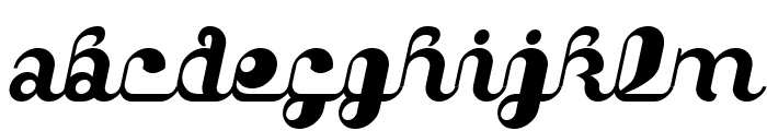 Good Looking Italic Font LOWERCASE