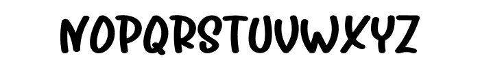 Good Mood1 Font UPPERCASE