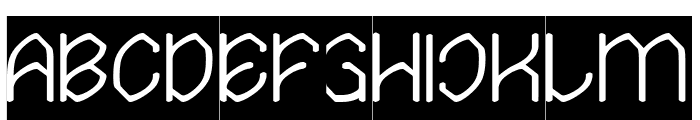 Good New-Inverse Font UPPERCASE