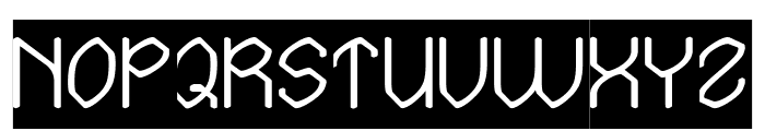 Good New-Inverse Font UPPERCASE