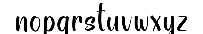 Good Vibe Font LOWERCASE