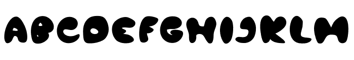 Good afternoon Font UPPERCASE