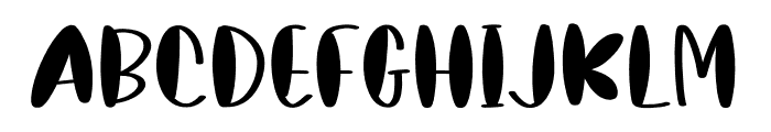 GoodThingsTakeTime Black Font LOWERCASE