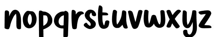 Goodlist Font LOWERCASE