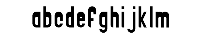 Goodman Font LOWERCASE