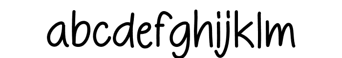 Goodnotes Font LOWERCASE