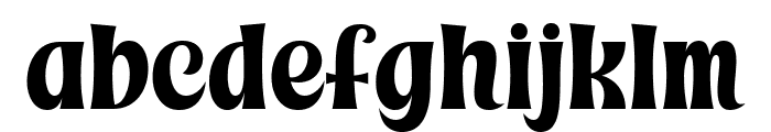 Goody Shine Font LOWERCASE