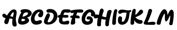 Goofy Goober Font UPPERCASE