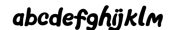 Goofy Goober Font LOWERCASE