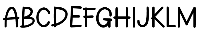 Goofy Graffle Font UPPERCASE
