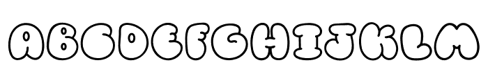 Googly Doodle 2 Font UPPERCASE