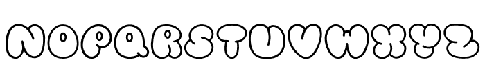 Googly Doodle 2 Font UPPERCASE