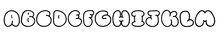 Googly Doodle 3 Font UPPERCASE