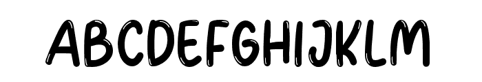 Googlynes-Regular Font UPPERCASE