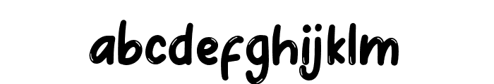 Googlynes-Regular Font LOWERCASE