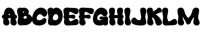 GoomyRegular Font UPPERCASE