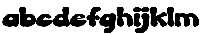 GoomyRegular Font LOWERCASE