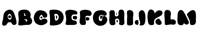 Goop Pop Font UPPERCASE