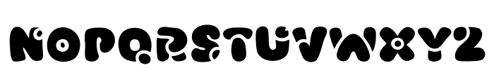 Goop Pop Font UPPERCASE