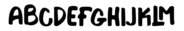 Gord Playful Regular Font UPPERCASE