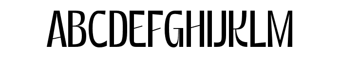 Gord Quick Light Font UPPERCASE