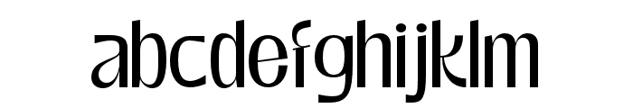Gord Quick Light Font LOWERCASE