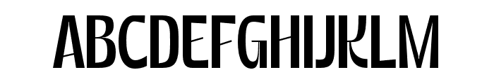 Gord Quick Regular Font UPPERCASE
