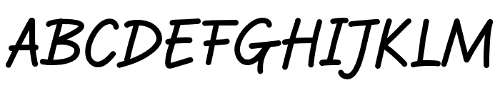 Gordland-Regular Font UPPERCASE