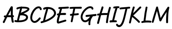 Gordland-Regular Font LOWERCASE