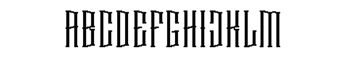 Gorezone Font UPPERCASE