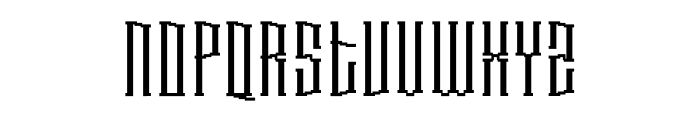 Gorezone Font UPPERCASE