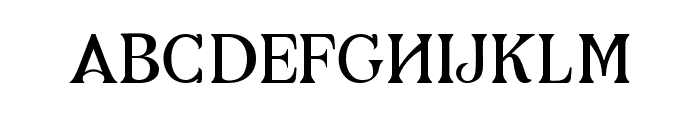 Gorga Font Font LOWERCASE