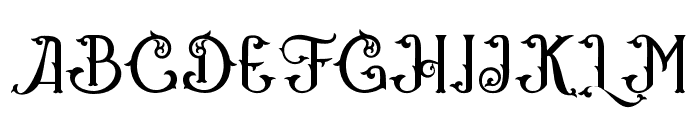 GorgaFont Font UPPERCASE