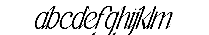 Gorgeous Baby Italic Font LOWERCASE