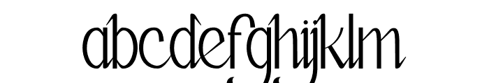 Gorgeous Baby Font LOWERCASE