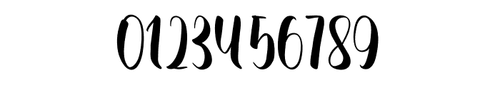 Gorgeous Brush Font OTHER CHARS
