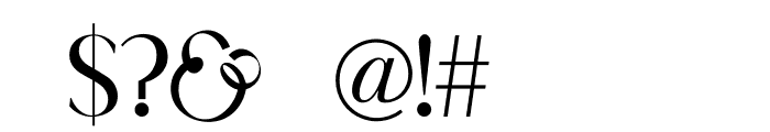 Gorgeous Serif Font Regular Font OTHER CHARS