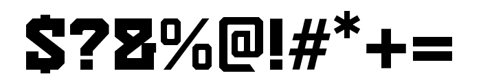 Gorgom Regular Font OTHER CHARS